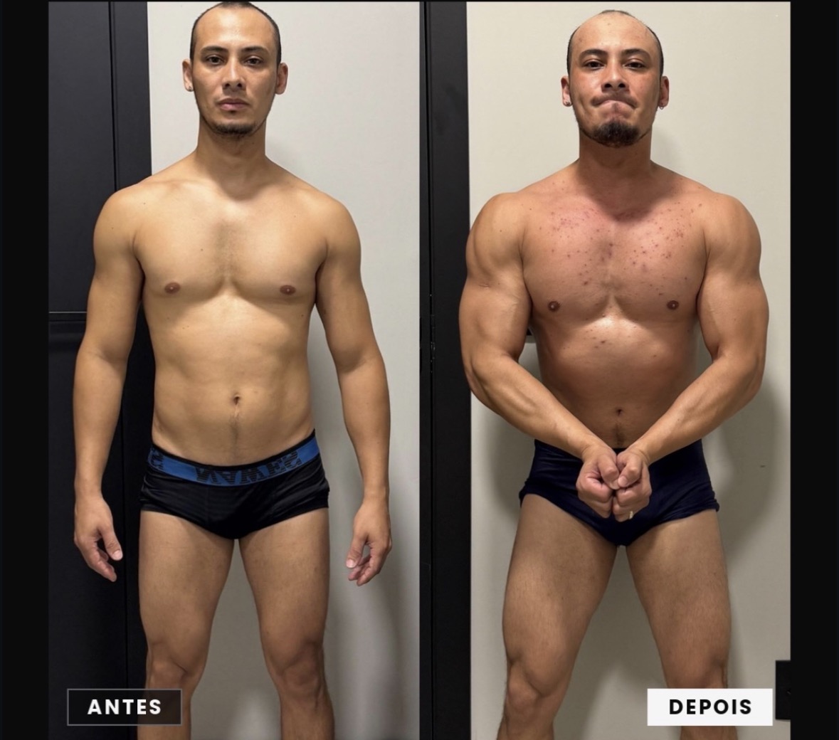 Resultado antes e depois 3 de aluno da START30