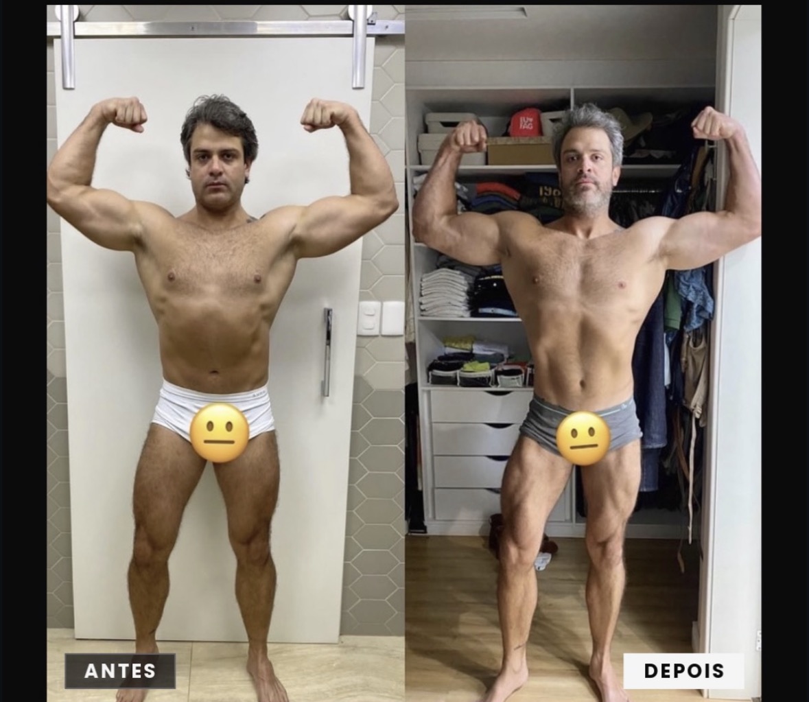 Resultado antes e depois 5 de aluno da START30